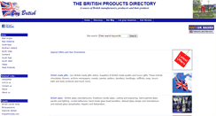 Desktop Screenshot of britishproductsdirectory.co.uk